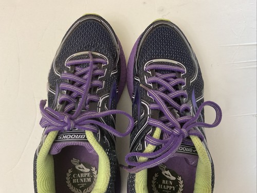 Brooks Adrenaline GTS 16 Purple Women's Support Running Shoe Sz 7M Carpe Runem - Bild 11 von 23