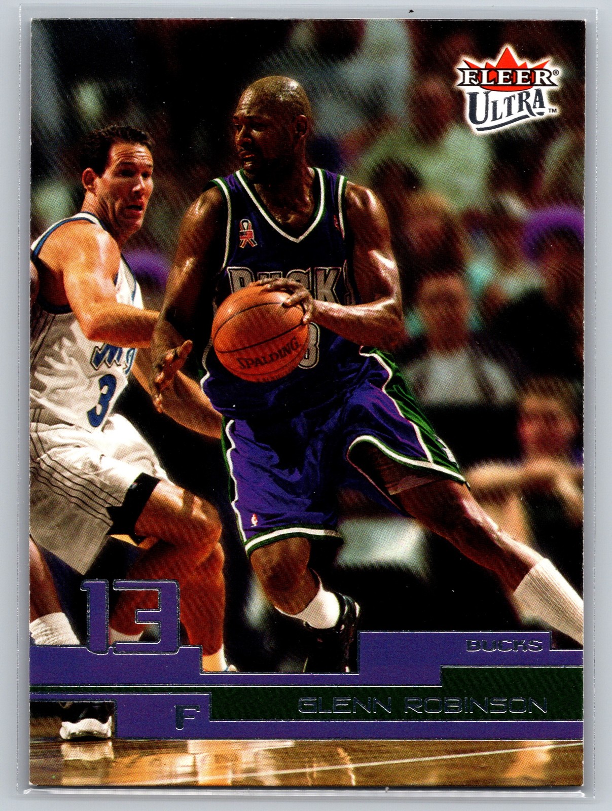 2002-03 Fleer Ultra #172 Glenn Robinson Milwaukee Bucks NBA Basketball
