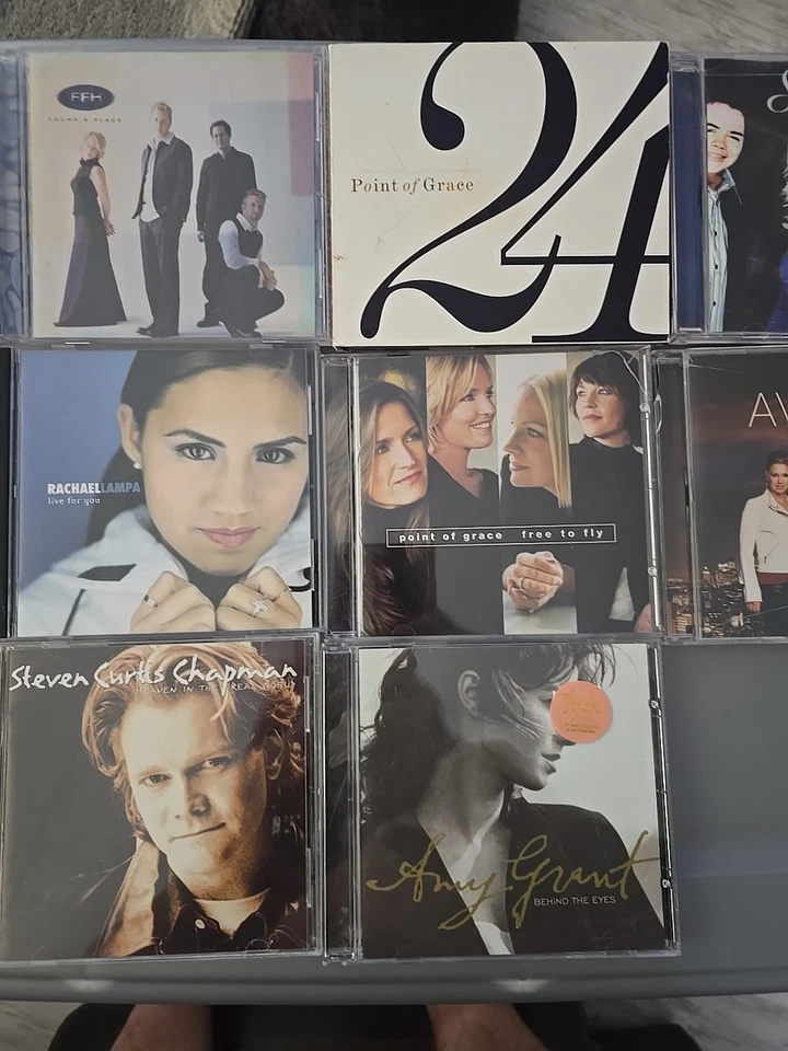 Worship 10 Cd Lot Amy Grant,Avalon,point Of Grace,more. Fast Free Shipping Foto 4 de 4