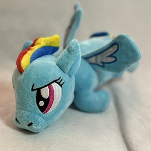 My Little Pony Dog Toy LauncherPlush Rainbow Dash Light Blue & Rainbow Accents
