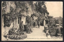 CPA Rochecorbon, Habitations Iroglodytes dans les coteaux 