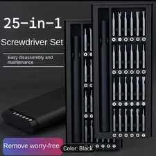 25-in-1 Screwdriver Set for PC, Watch, Camera, Laptop, Glasses Repair