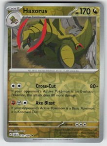 Haxorus 070/086 Black Bolt Reverse Holo Rare