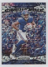 2024 Panini Prizm Fireworks No Huddle Prizm Malik Nabers #21 0yx2