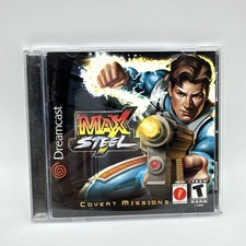 Max Steel Covert Missions Sega Dreamcast 2000 CIB Complete TESTED