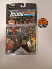 G.I. Joe 25th Anniversary Comic Pack Nemesis Immortal & Lt. Falcon Figures NEW