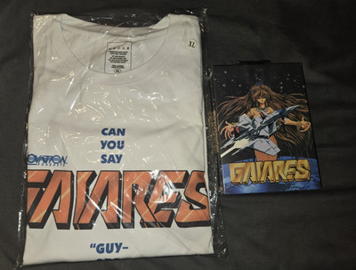 Gaiares SEGA Genesis Mega Drive Retro-Bit Collector's Edition w/ XL Shirt NEW