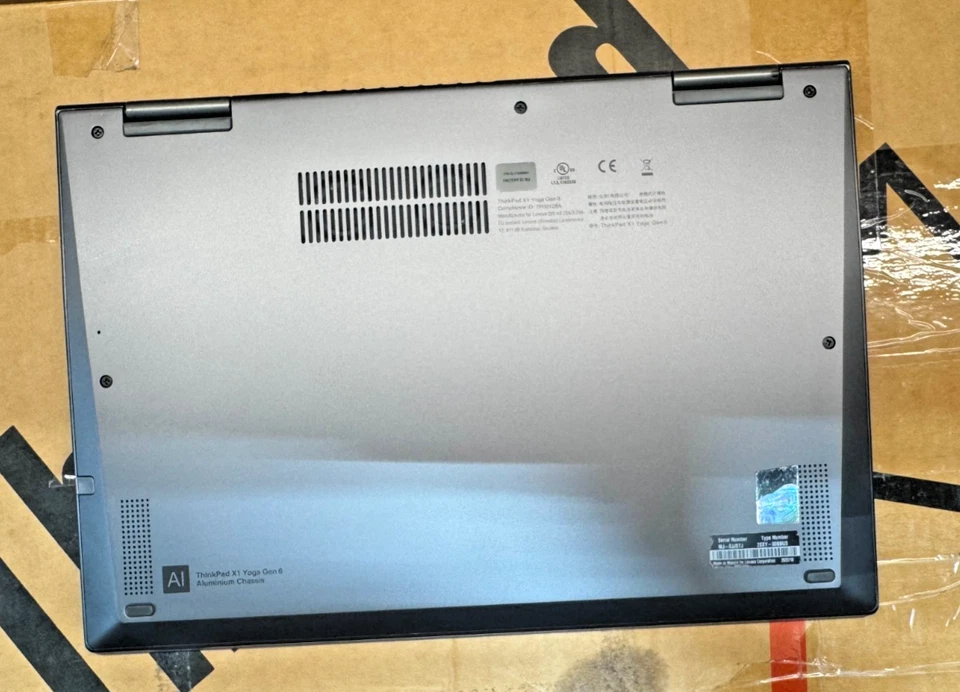 For Parts - Lenovo ThinkPad X1 Yoga 6th Gen 16GB RAM, 512GB SSD, Speaker Issue - Image 3 of 4