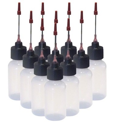 Liberty Products 10-1 OZ bottles with stainless needle tip for All 