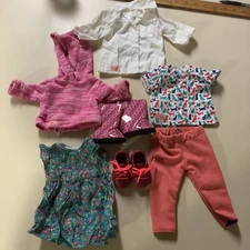 18" Doll Our Generation OG Paws Vet Outfit Fits American Girl Shoes Lot Clothes