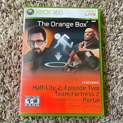 Valve The Orange Box - Microsoft Xbox 360 w/ Disc & Case NTSC-U/C Shooter