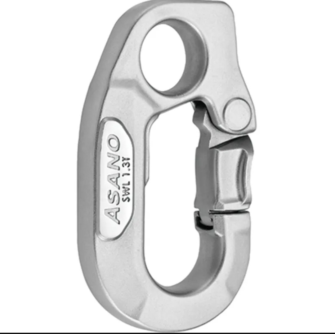 Asano, 2SH SS Purse Seine Snap Hook - 3,960 lb (1800kg) WLL, 5.63" (143mm) Long