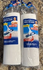 Mr. Clean Magic Eraser Roller Mop Refill Blue White 2-Pack NEW Sealed