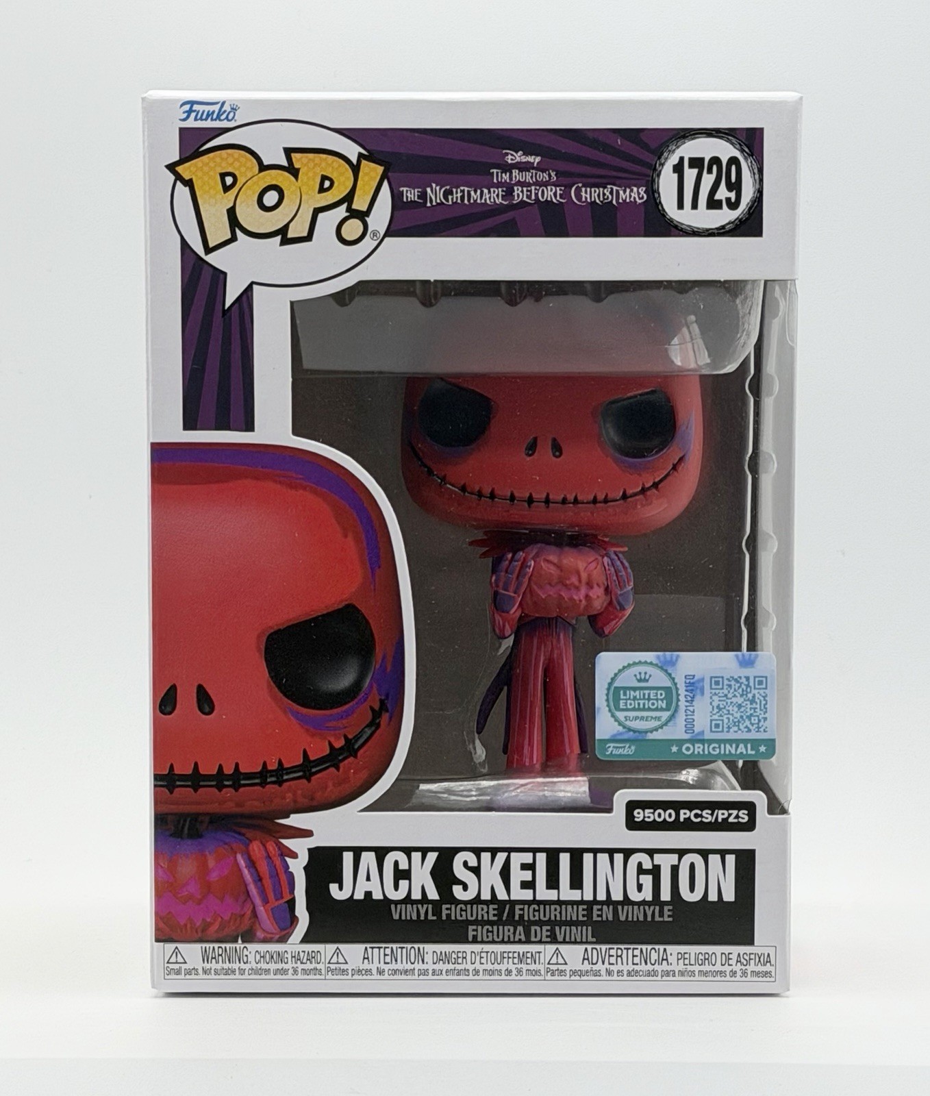 Funko Pop! Nightmare Before Christmas #1729 Jack Skellington