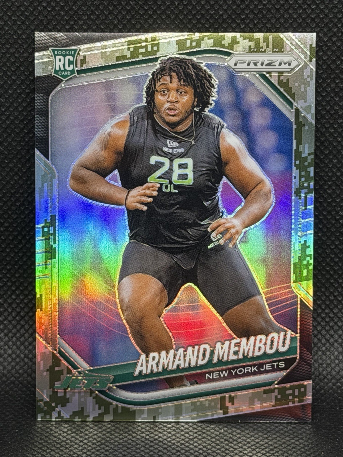 🔥 2025 Panini Prizm - Rookies Armand Membou RC /15 🔥 Elite Prospect.