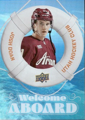 Josh Doan Rookie - 2024-25 Upper Deck Series 2 Hockey - Welcome Aboard 
