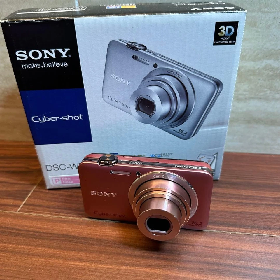 Sony Cyber-shot DSC-WX30 Pink Digitalkamera getestet komplettes Zubehör