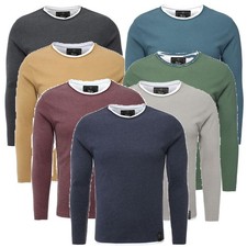 Key Largo Herren Pullover Sarasota 2in1 Feinstrick double Look SlimFit MSW00064 