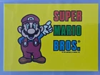 Super Mario Bros. Nintendo 1989 Sticker No.736 Vintage Trading Card