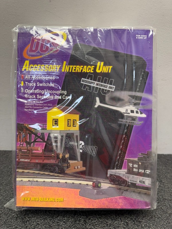 MTH DCS 50-1004 Accessory Interface Unit (AIU) New In Plastic Wrap Unopened