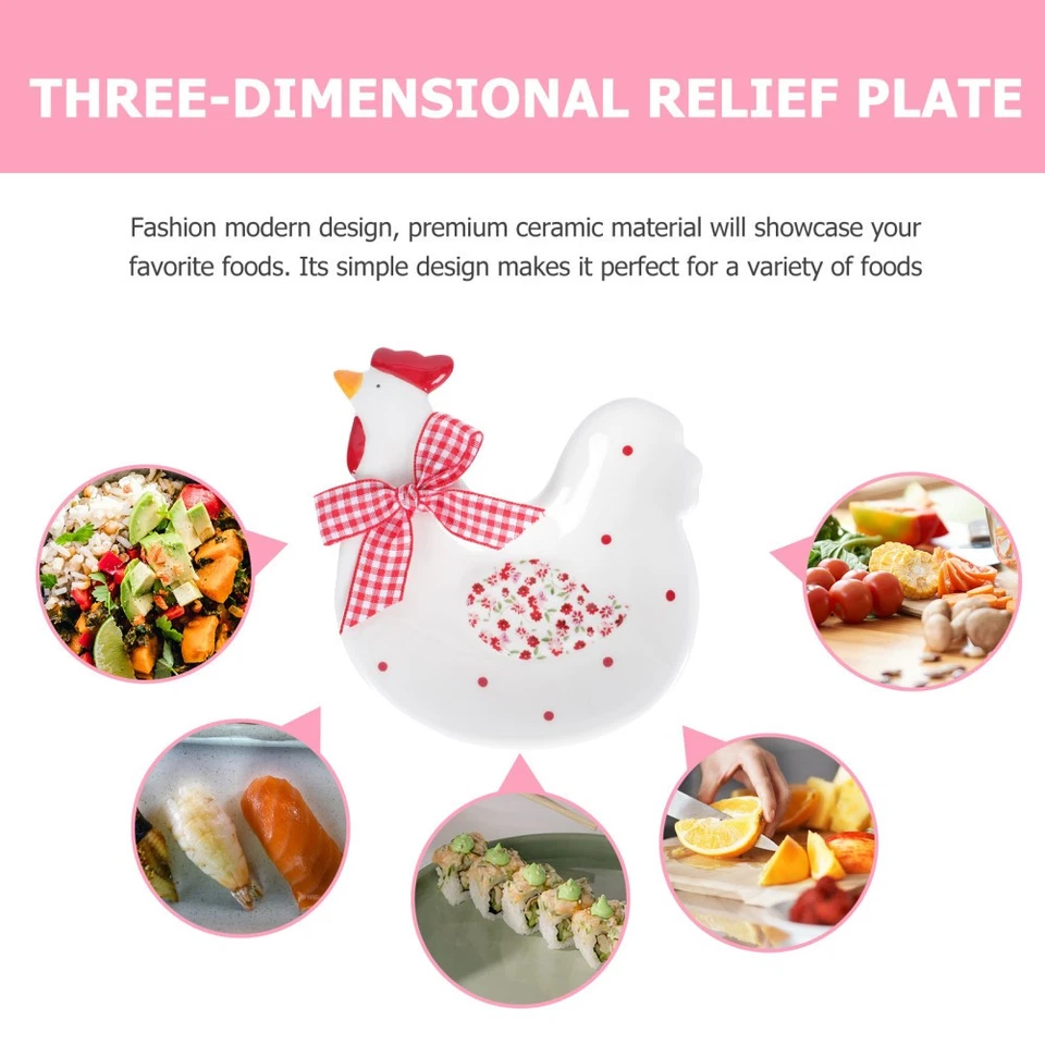  Dessertteller Dessertplatte Startplatte Zu Hause Keramikdessertplatte - Bild 2 von 4