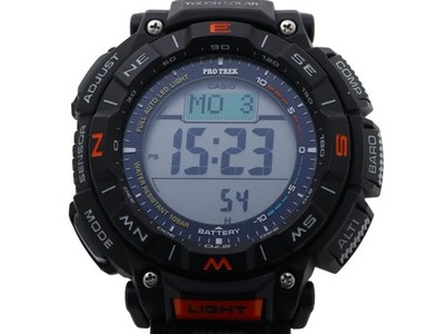 CASIO Pro Trek Climber Line PRG3401JF Black Resin Men's Digital Watch