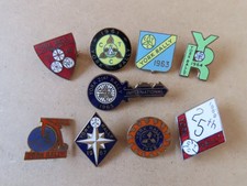 Cyclists Touring Club CTC York Rally 1960's Pin Badge Lot Bicycle Cycling Enamel