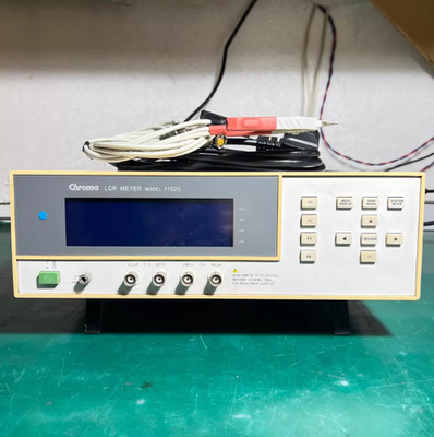 1 used CHROMA 11025 LCR meter, in good working condition