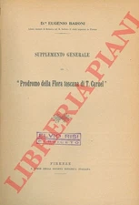 BARONI Eugenio - General Supplement to the Prodromo della flora Tuscana di T. C