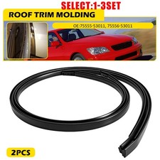 Roof Drip Molding Black Left Right Fit 2001-2005 Lexus Is300 Toyota Altezza 2-6x