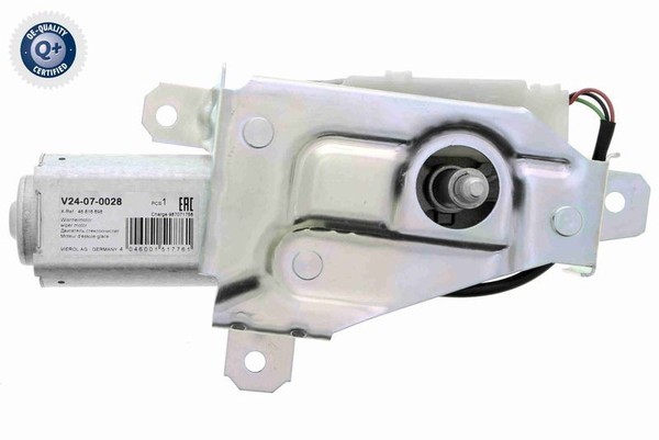 Wischermotor Hinten Vemo V24 07 0028 Passend FÜR Fiat Scheibenwischermotor-image