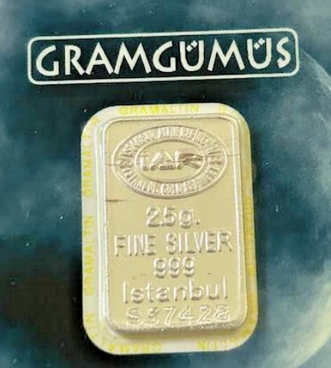IGR- Istanbul Gold Refinery 2.5 Gram Silver Bar 999.0 Fine Silver Bar In Assay - Image 2 of 3