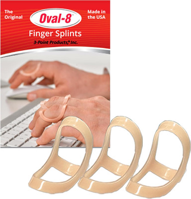 Oval-8 Finger Splints, Support and Protection for Arthritis, Trigger Finger or T