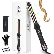 Rotating Curling Iron 1 25 Inch Prizm Professional 32 Mm Automatic Self Spinn...