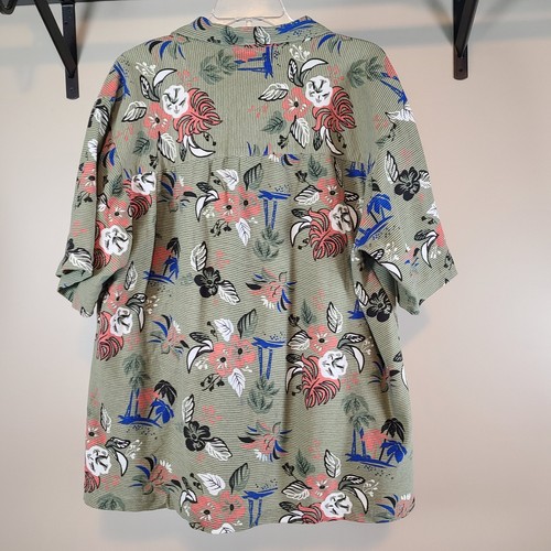 Jimmy’z Vintage Hawaii Print Cord Button Down Hemd Größe Herren Large - Bild 3 von 11