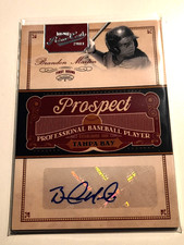 2011 Prime Cuts Prospect Signatures #BMI Brandon Martin 143/299 Tampa Bay Rays