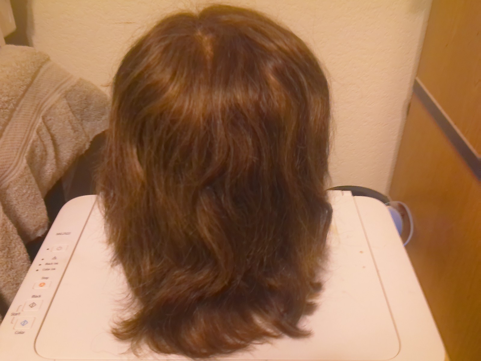 Marianna Miss Ameri-Kin No. 14112 Mannequin Head Cosmetology 100% Real Hair