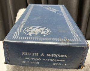 Boîte D'Origine (Factory Box) Vintage Pour Revolver Smith & Wesson Modèle 18-3 - Occasion