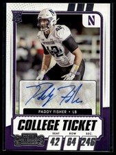 2021 Panini Contenders Draft Picks #178 Paddy Fisher Red