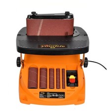 Levigatrice elettrica a nastro oscillante 220V 2in 1 da banco lucidatrice metallo legno