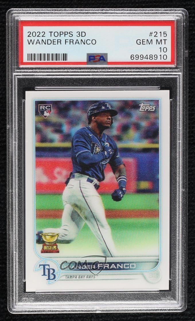 2022 Topps On Demand 3D Wander Franco #215 Rookie RC 0l2