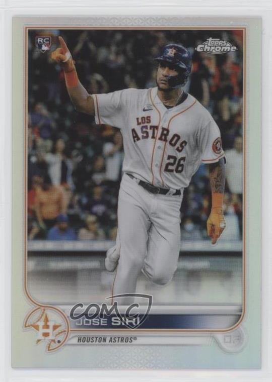 2022 Topps Chrome Refractor Jose Siri #204 Rookie RC uk2