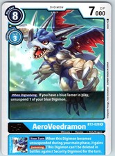 AeroVeedramon Rare Release Special Booster 1.5 Normal BT2-028 R NM