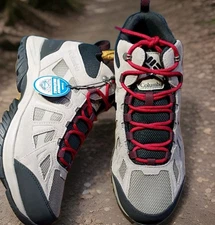 Mens Columbia Redmond III Mid Suede Waterproof Trail-Hiking Outdoor Shoe Sz 10.5