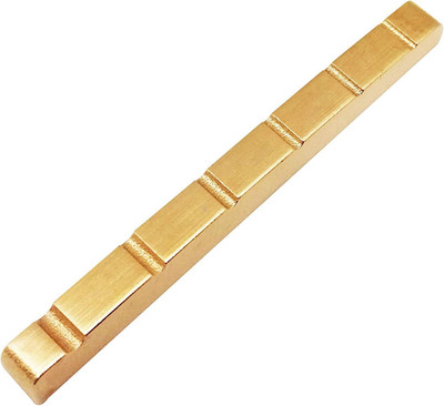 Guyker 43Mm Guitar Nut Pre-Slotted   Brass Nuts Replacement for Strat ST TL Styl