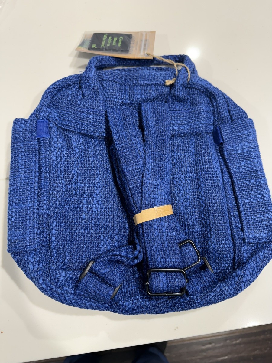 NWT - Dime Bags Hot Box Mini Backpack - Midnight Blue Hempster Fabric - 7 Pocket Amazon.com | DIME BAGS Mini Backpack, Compact Lightweight  main image 2