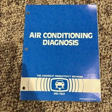 AIR CONDITIONING DIAGNOSIS Pro Tech OEM Dealer Service Manual PTF-9 (85-10) 