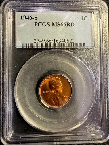 1946-S LINCOLN MS66 RD