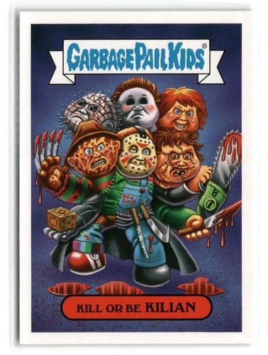 2019 Topps GPK Revenge of Oh the Horror-ible - '80s Horror Stickers