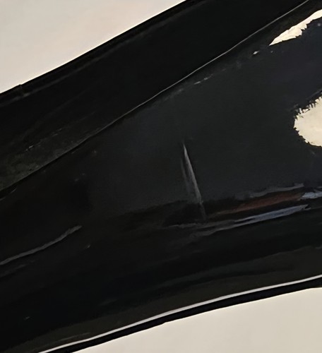 Cole Haan Flats Shoe Women 6.5 Black Patent Leather Slip Ons Ballet Rose Floral - Picture 14 of 21